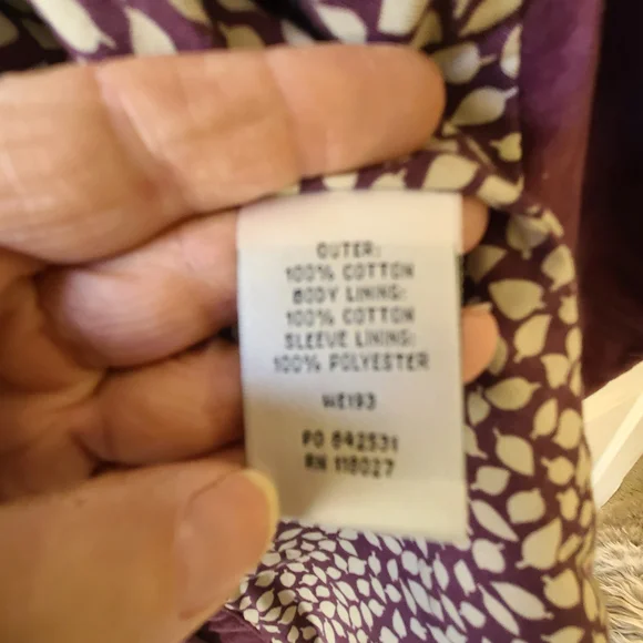 Boden Women's Plum Corduroy Blazer EUC - Picture 6 of 7